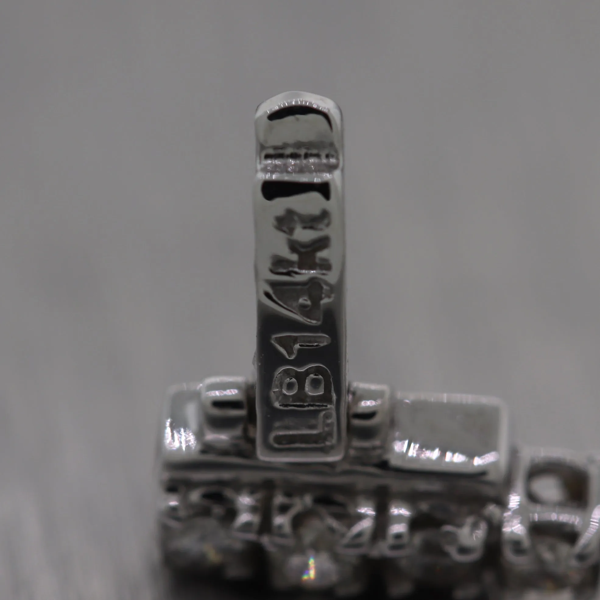 Modern 14k White Gold 2.65ctw Diamond Tennis Bracelet