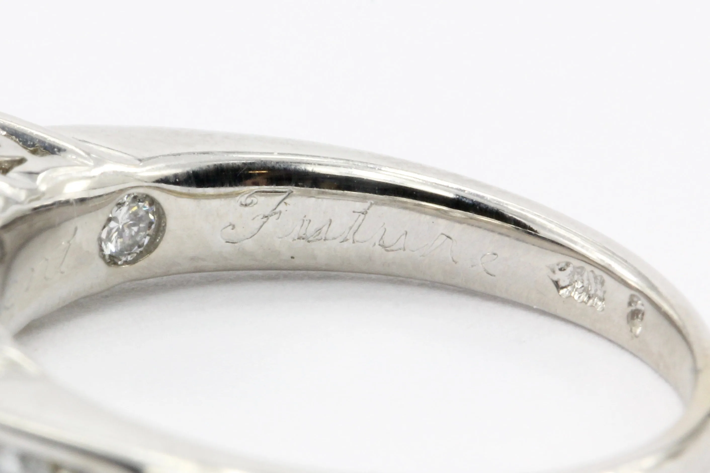 Modern Past Present Future Diamond Ring 1.8CTW