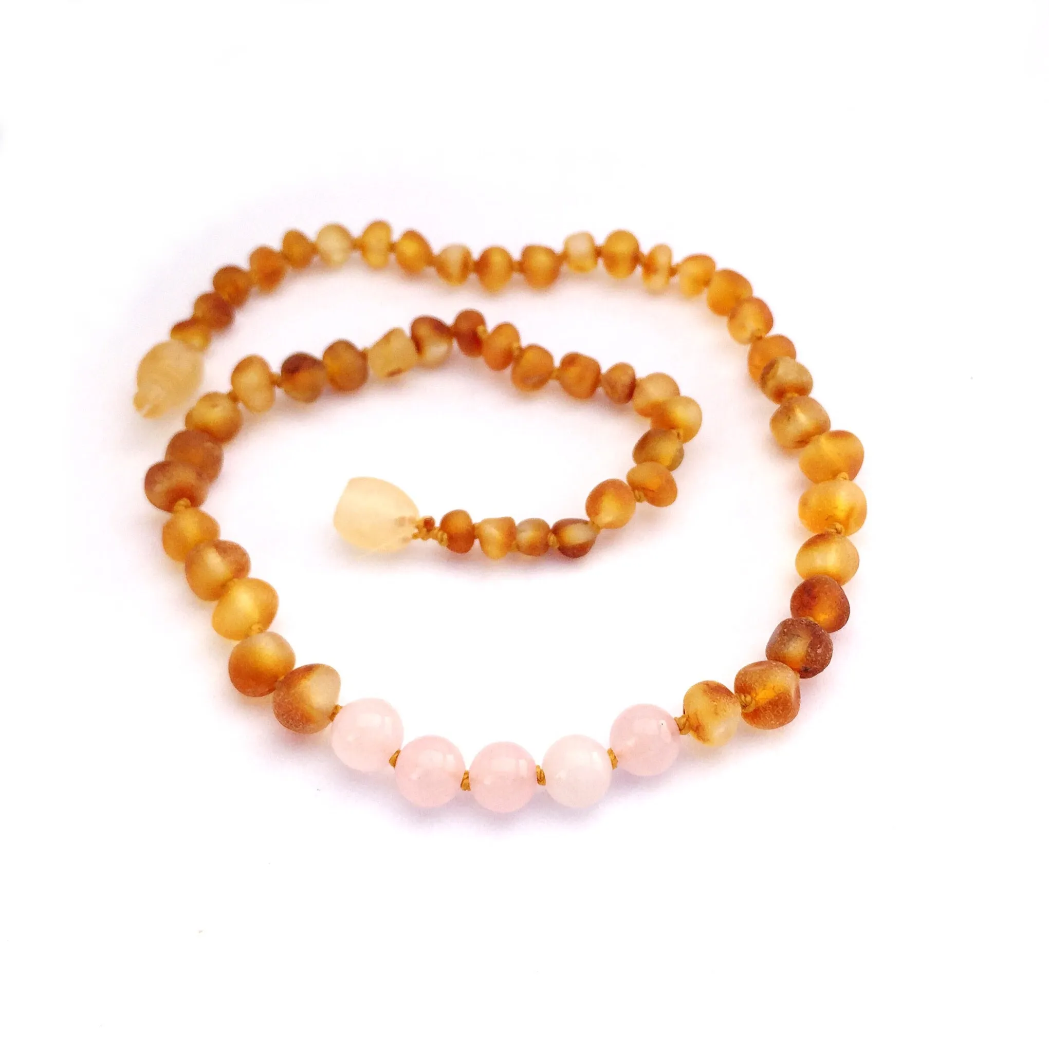 Momma Goose Amber Baby Necklace
