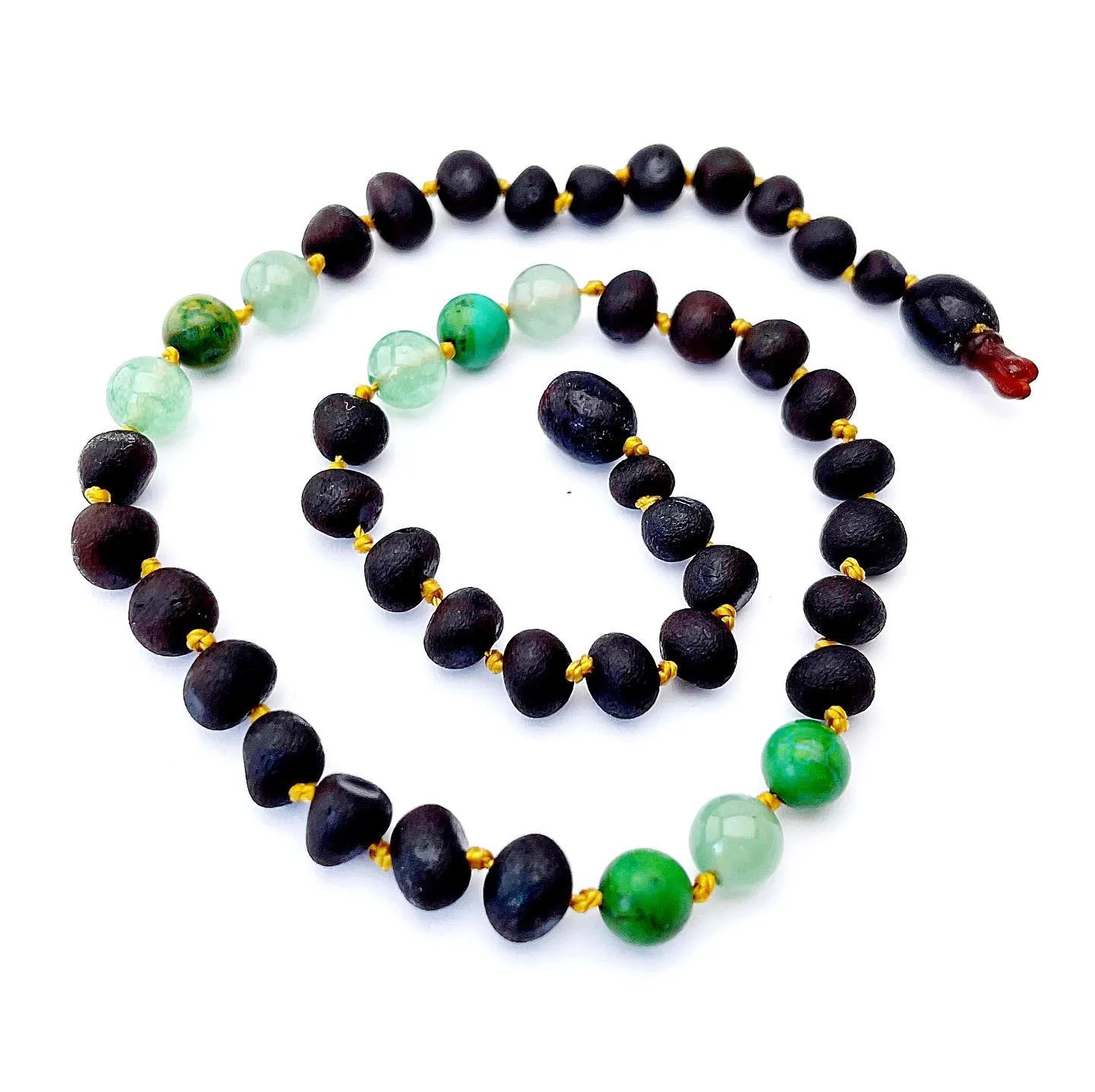 Momma Goose Amber Baby Necklace