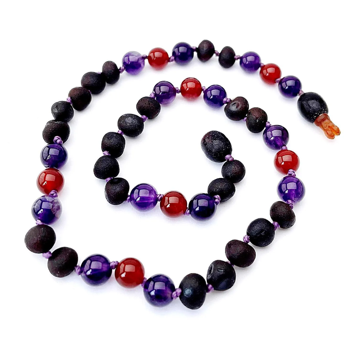 Momma Goose Amber Baby Necklace