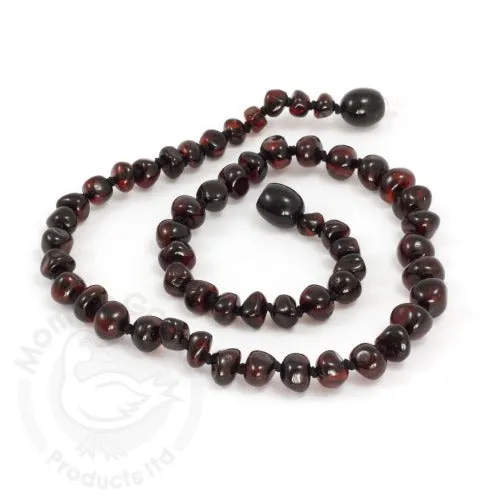 Momma Goose Amber Baby Necklace