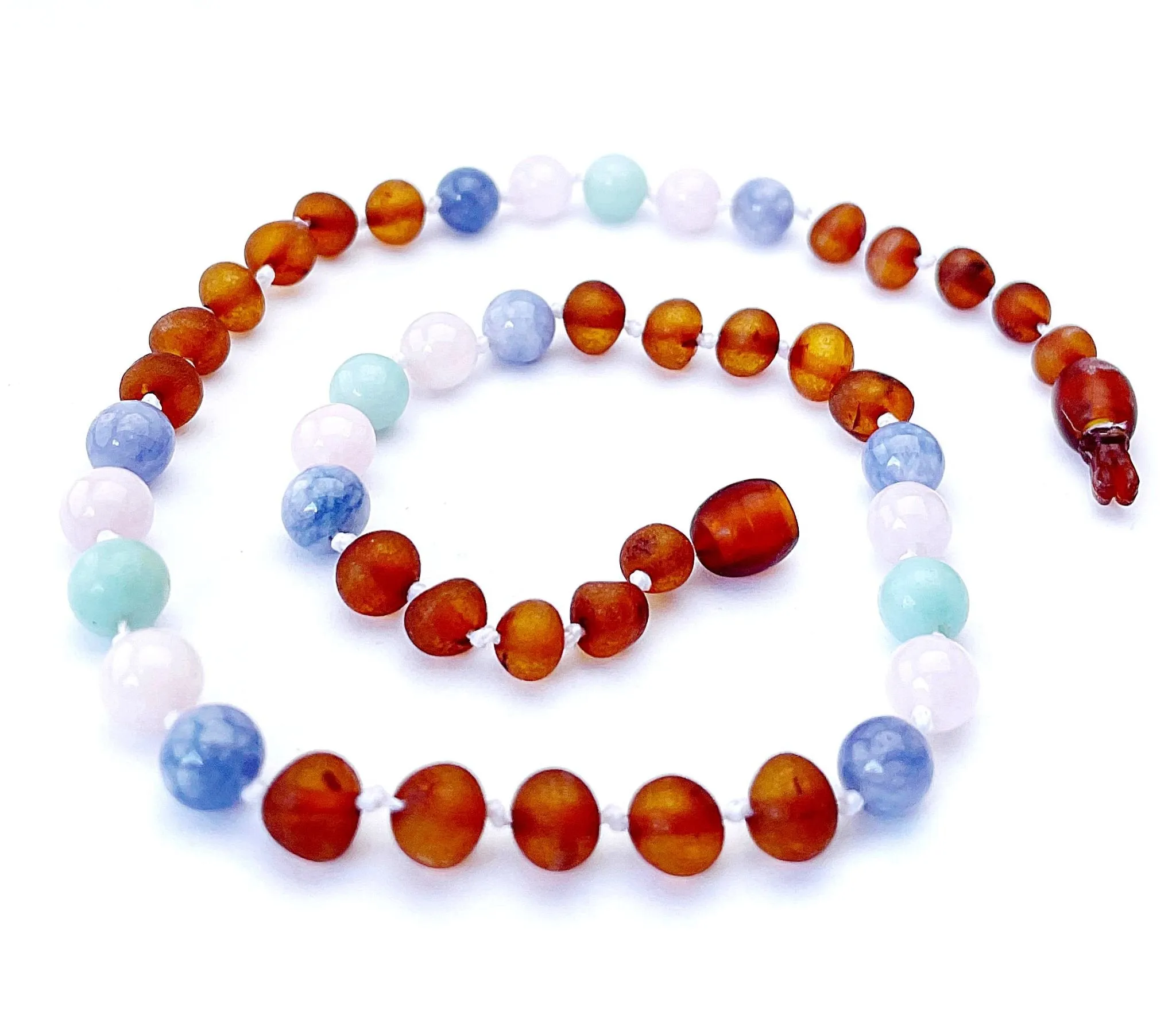 Momma Goose Amber Baby Necklace
