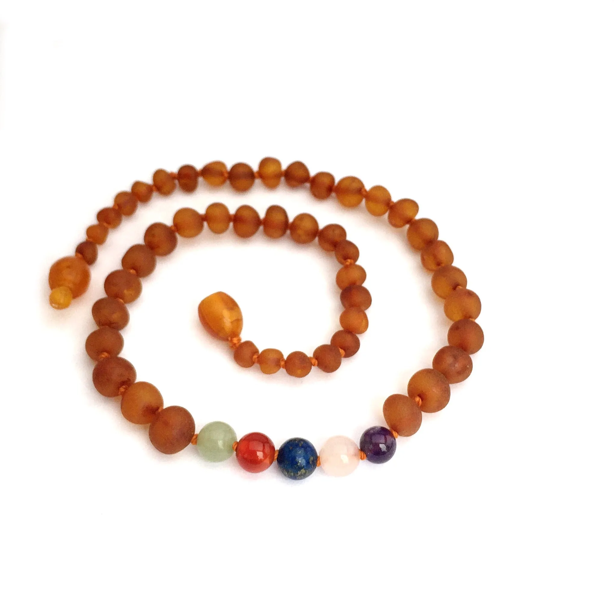 Momma Goose Amber Baby Necklace