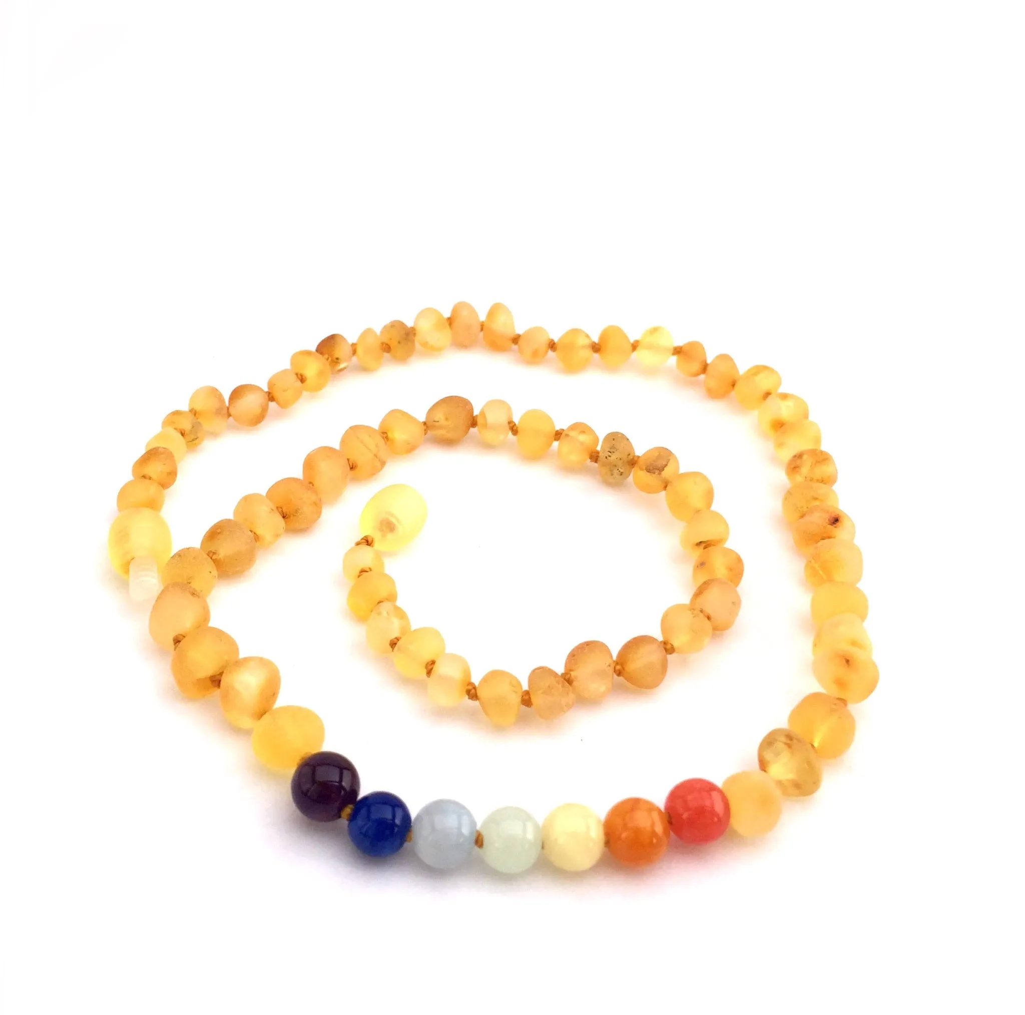 Momma Goose Amber Baby Necklace
