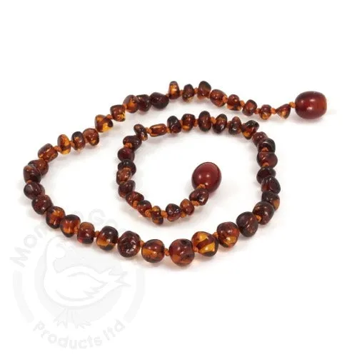 Momma Goose Amber Baby Necklace
