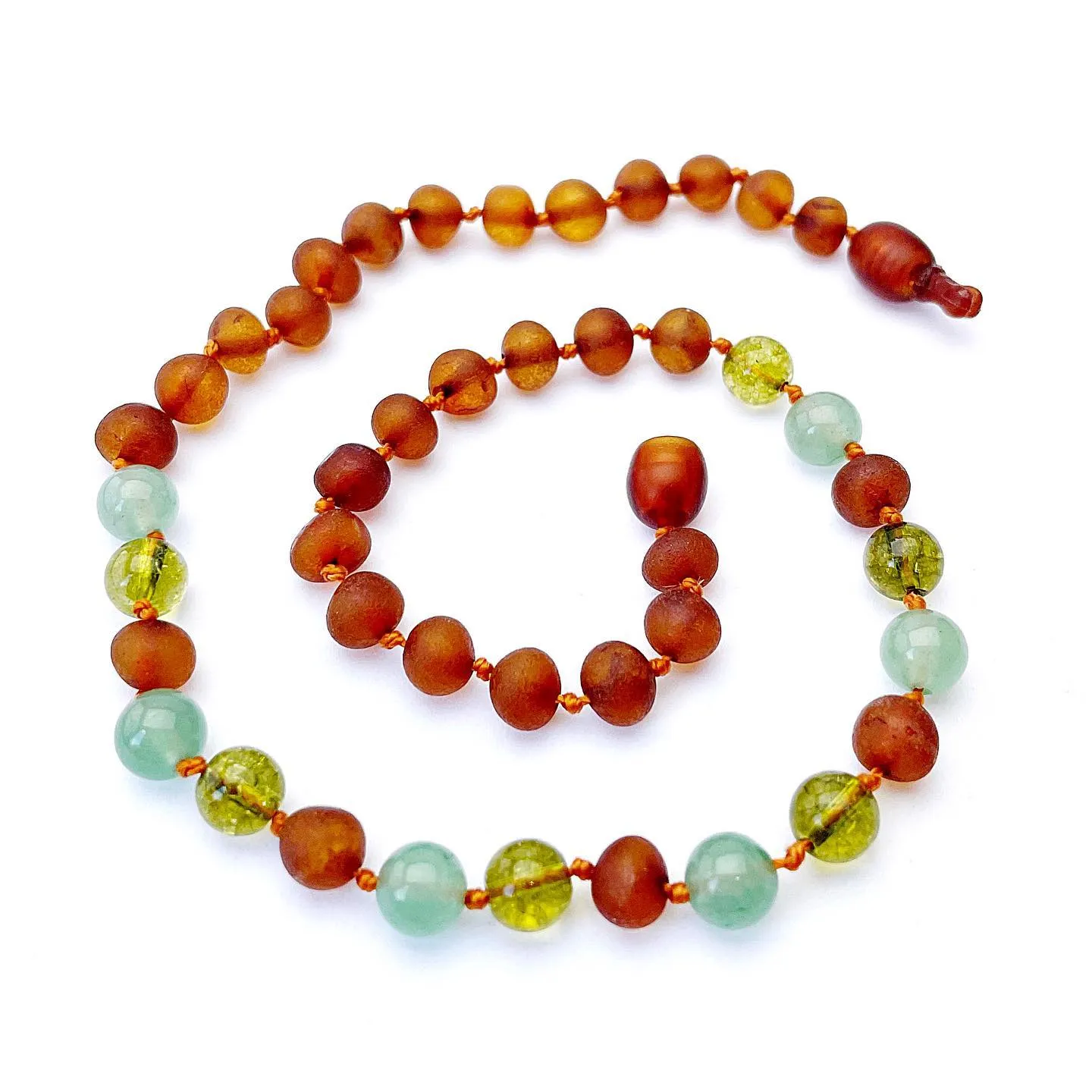 Momma Goose Amber Baby Necklace