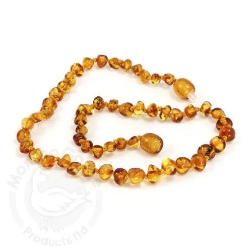 Momma Goose Amber Baby Necklace