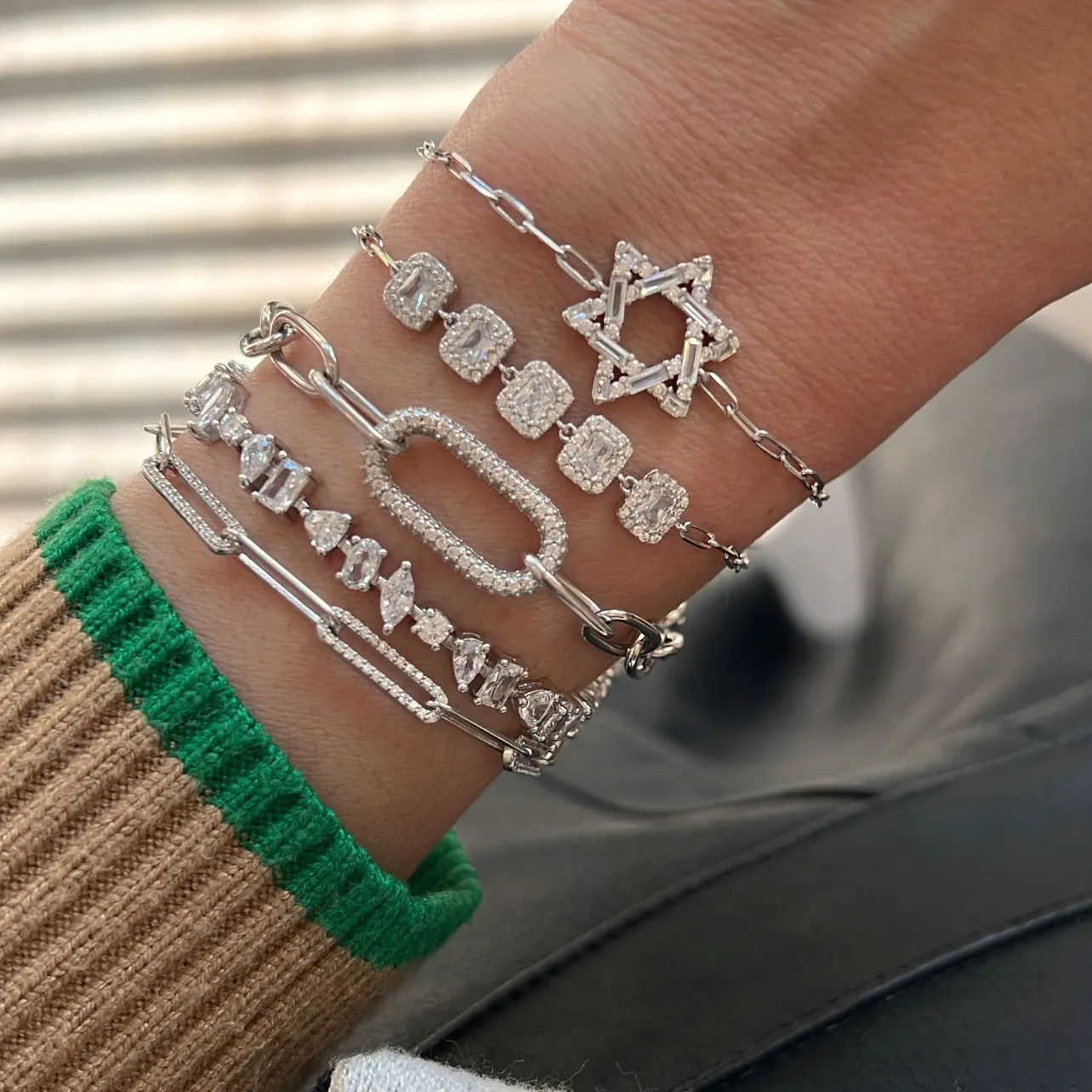 Multishape Tennis Bracelet