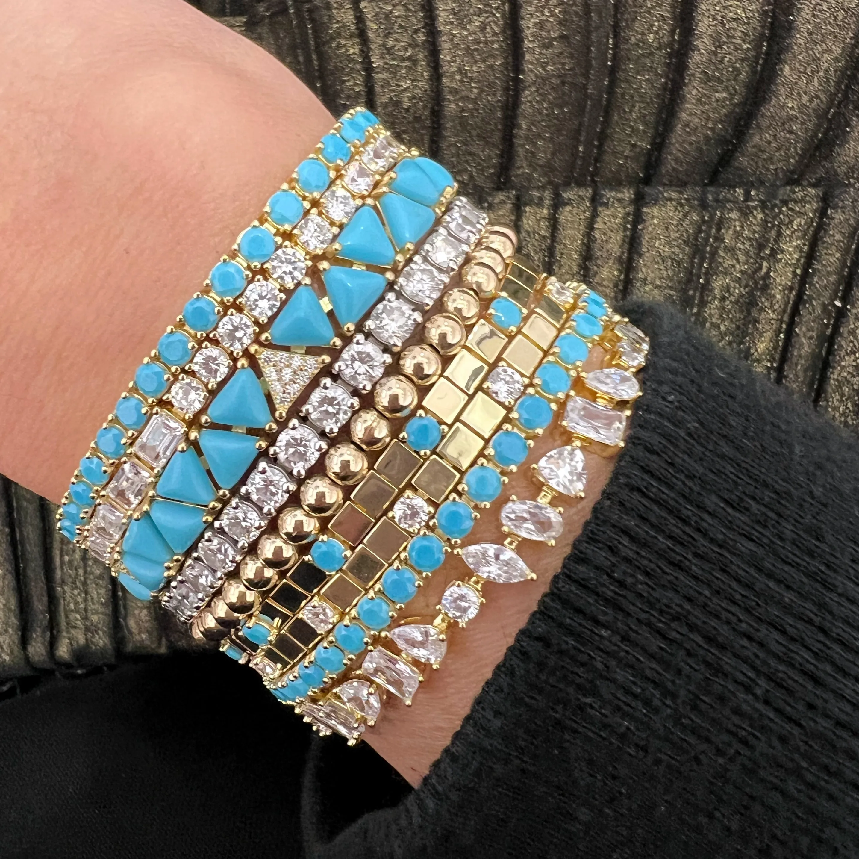 Multishape Tennis Bracelet