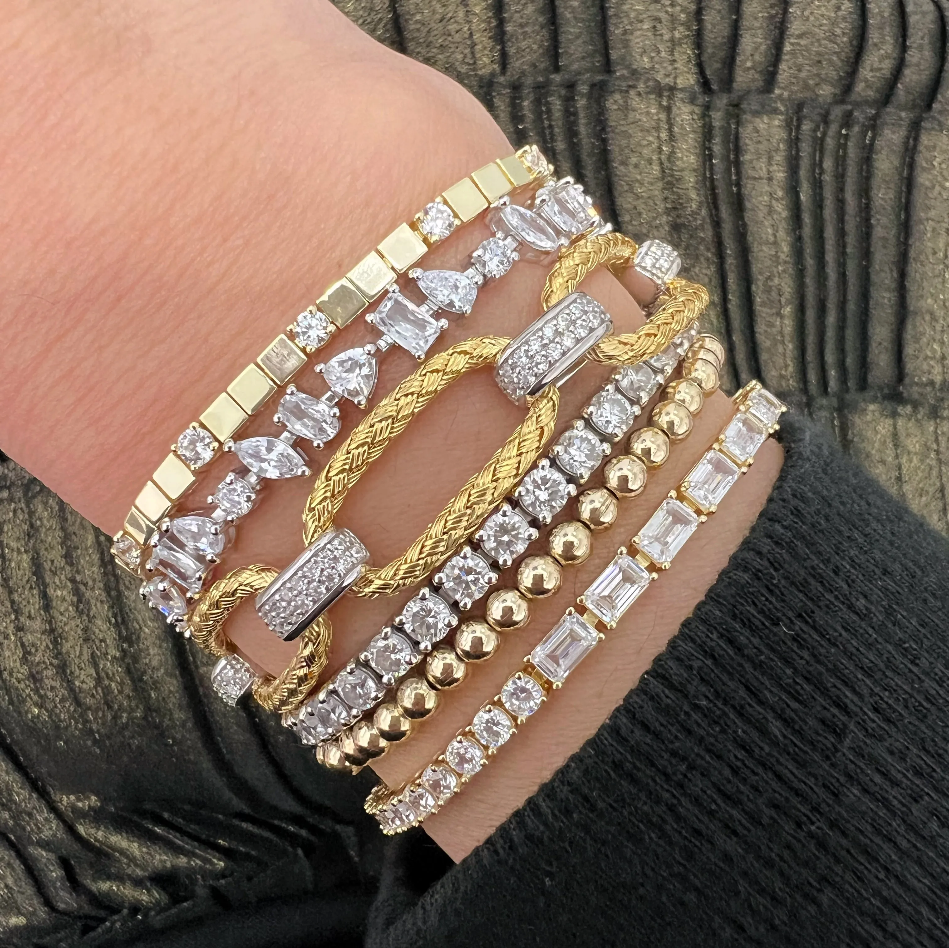 Multishape Tennis Bracelet