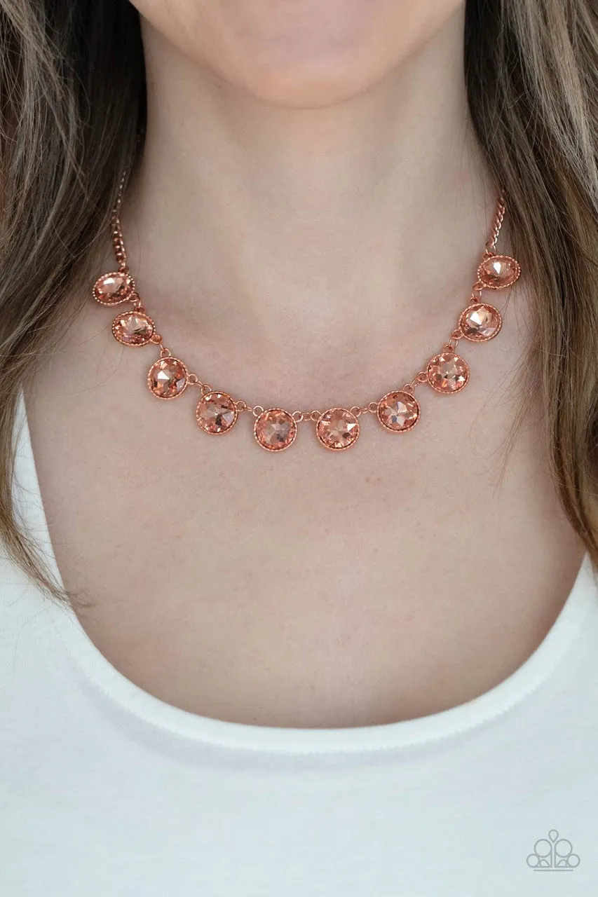 Mystical Majesty Copper Paparazzi Necklace