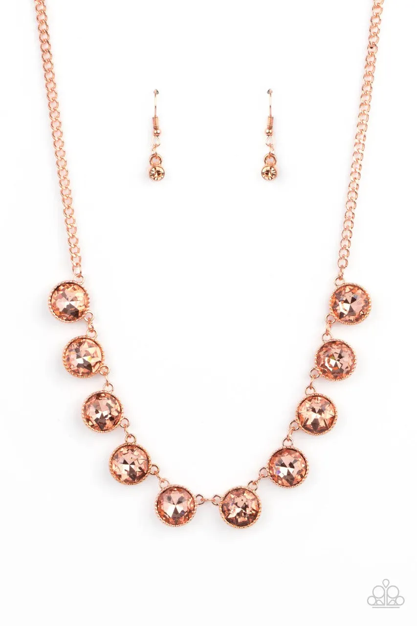 Mystical Majesty Copper Paparazzi Necklace