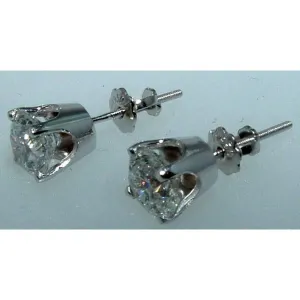 Natural Earth Mined Diamond Women Studs Earring 1.05 Ct. Beautiful Studs Earrings