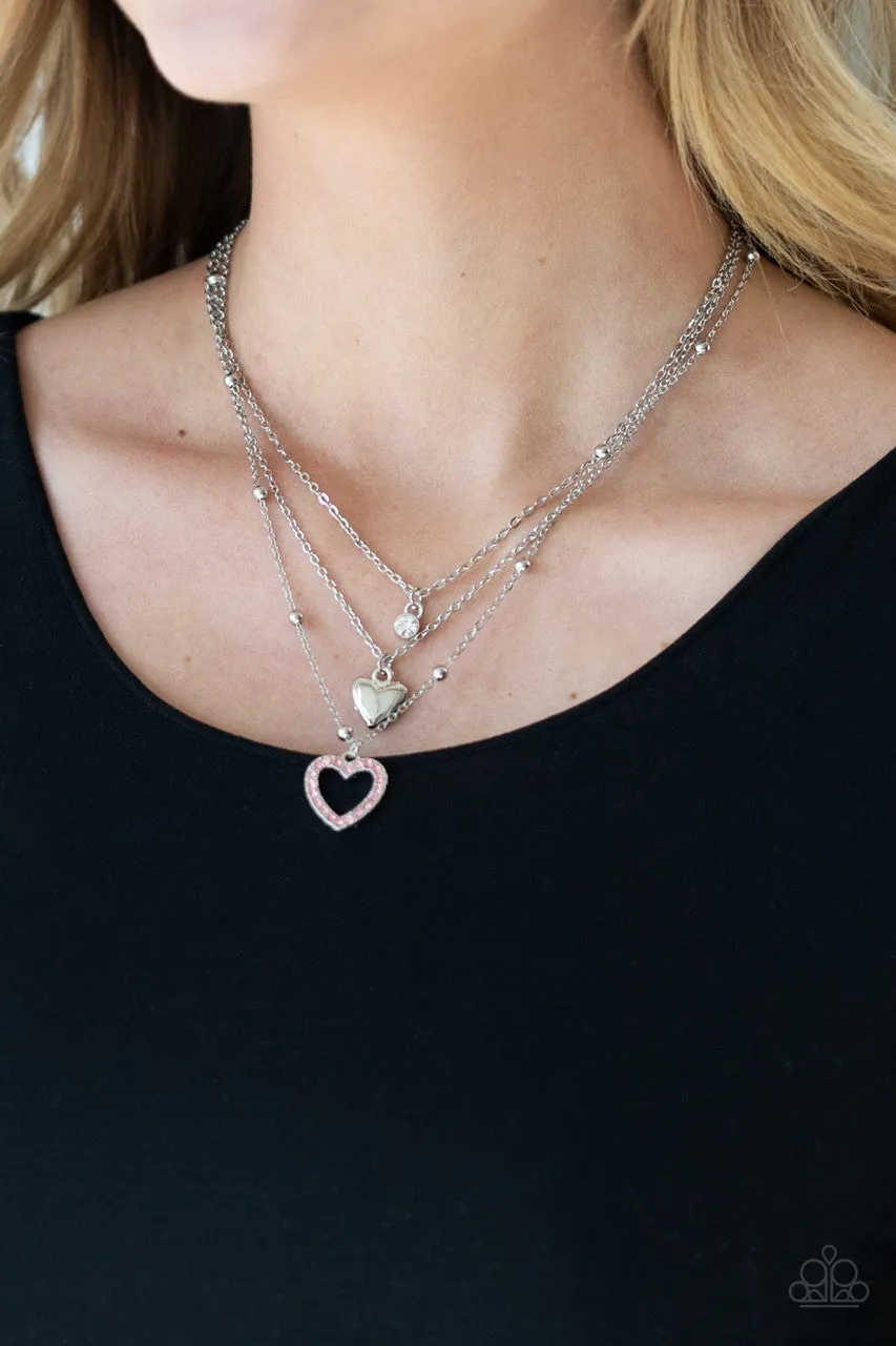 Never Miss a Beat Pink Paparazzi Necklace