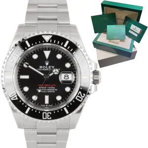 NEW AUG. 2019 Mark II Rolex Red Sea-Dweller 43mm 50th Anniversary 126600 Watch