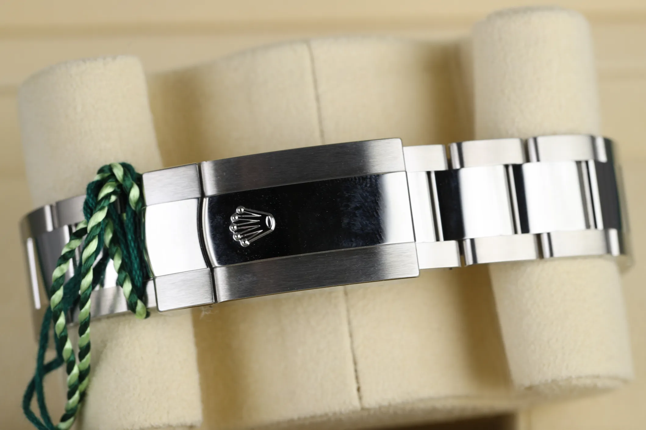 NEW JULY 2021 Rolex Milgauss Green Black Orange 116400 GV 40mm Steel Watch