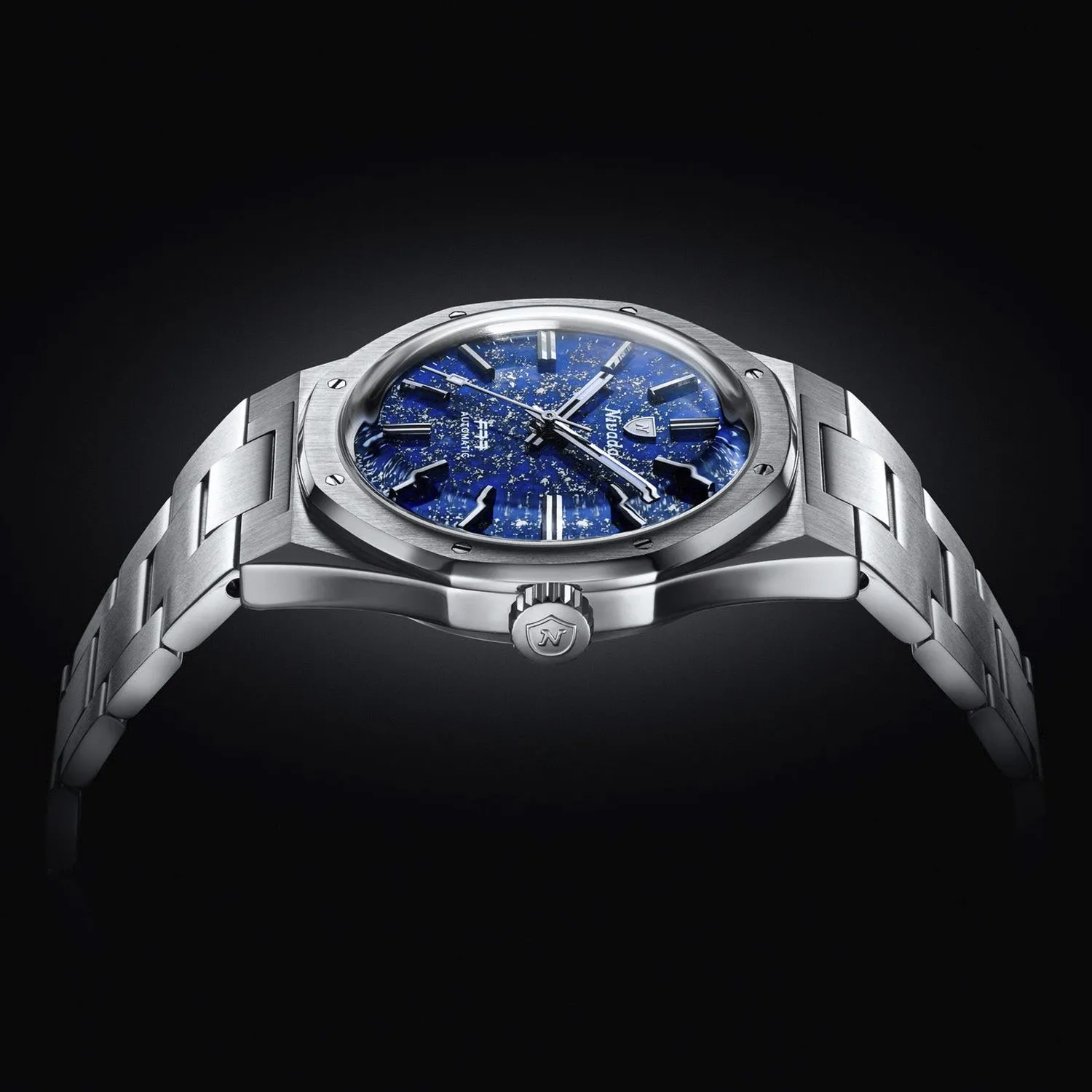 Nivada Grenchen F77 Lapis Lazuli Automatic – 68009A77