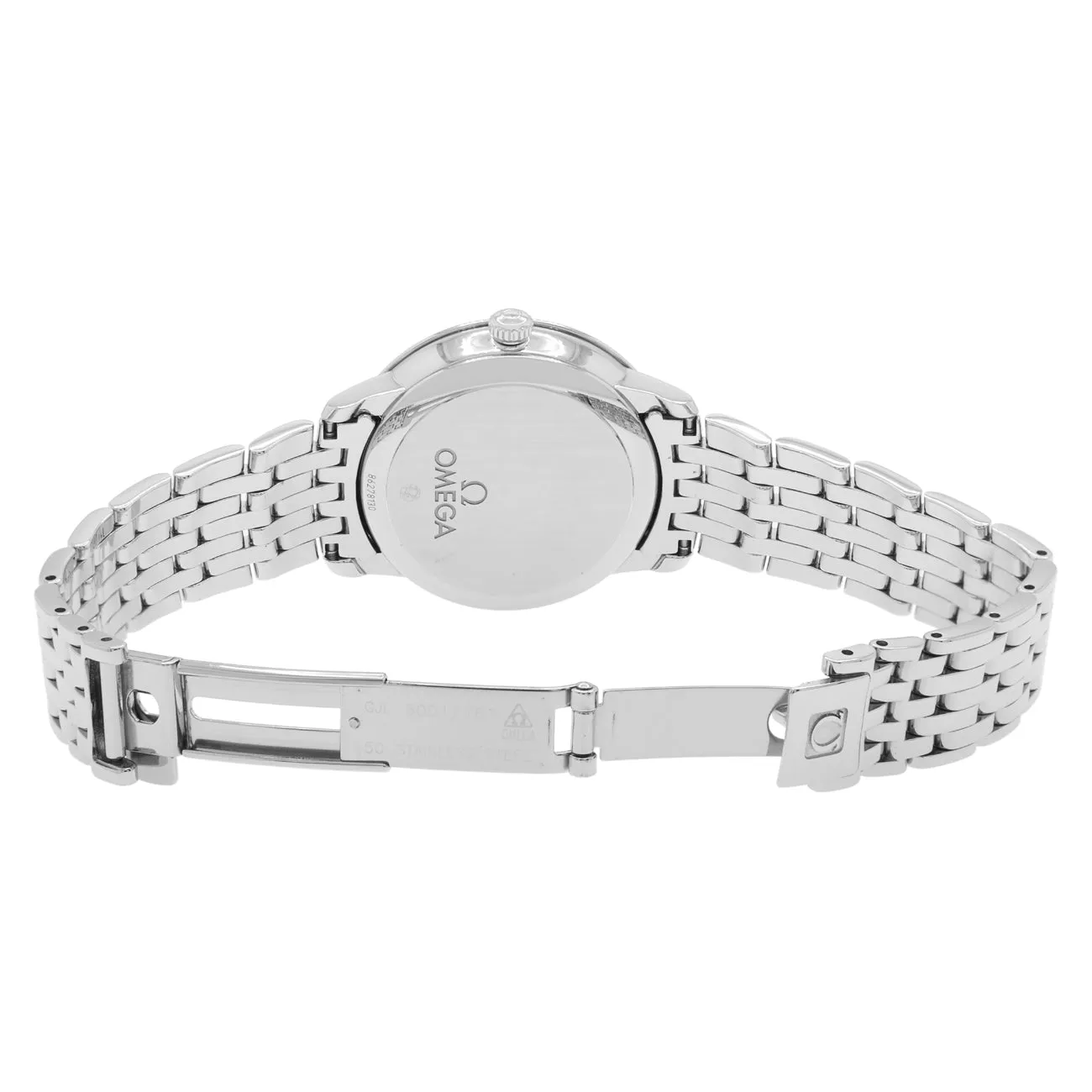Omega Stainless Steel De Ville Prestige Automatic 424.10.33.20.05.001
