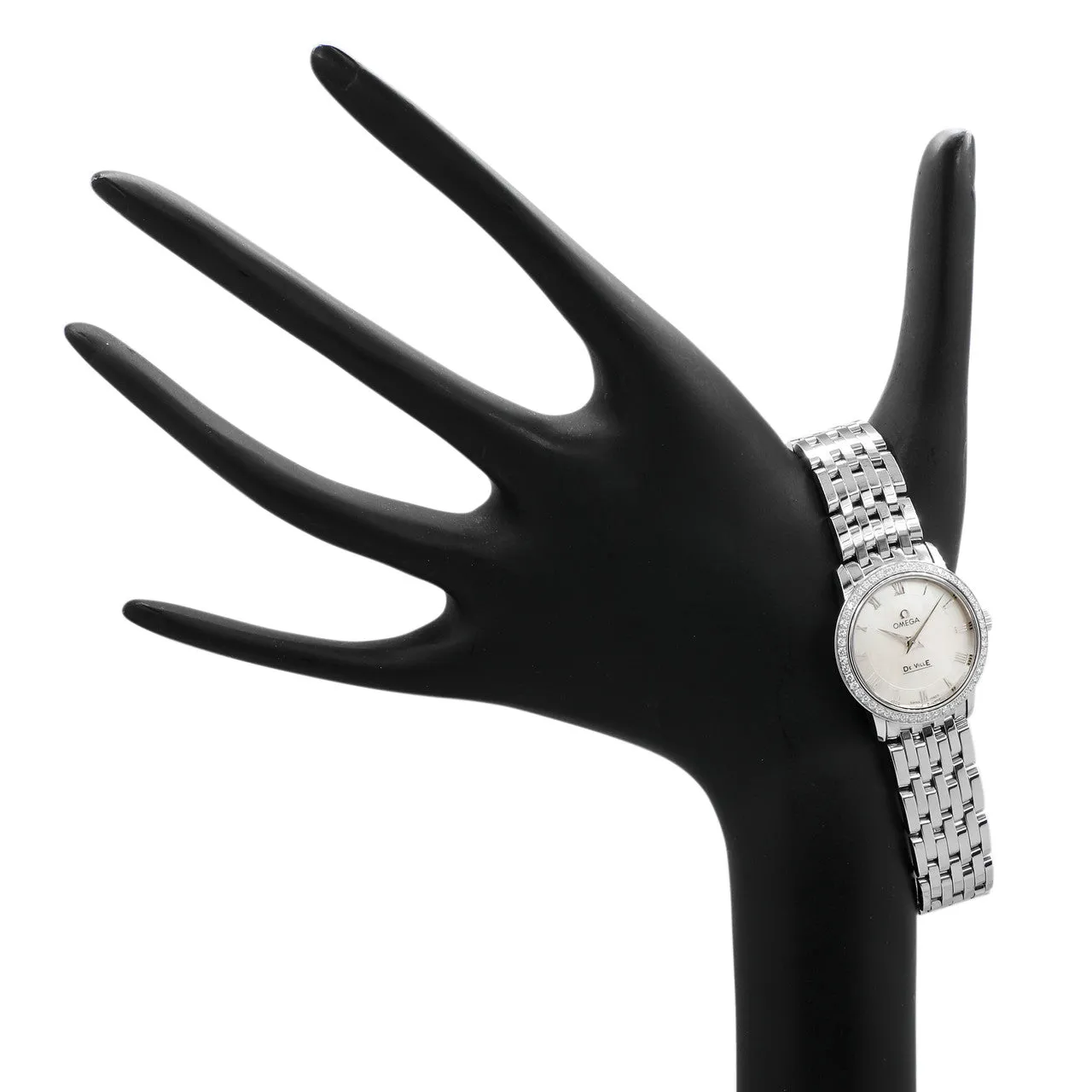 Omega Stainless Steel De Ville Prestige Quartz 413.15.27.60.05.001