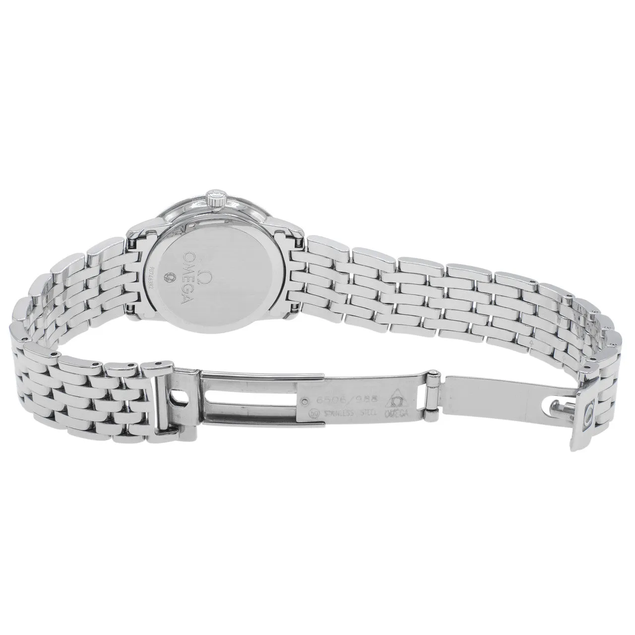 Omega Stainless Steel De Ville Prestige Quartz 413.15.27.60.05.001