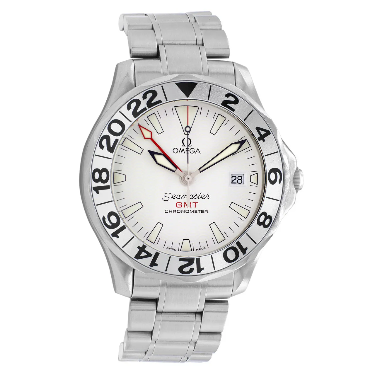Omega Stainless Steel Seamaster 300M GMT 2538.20.00