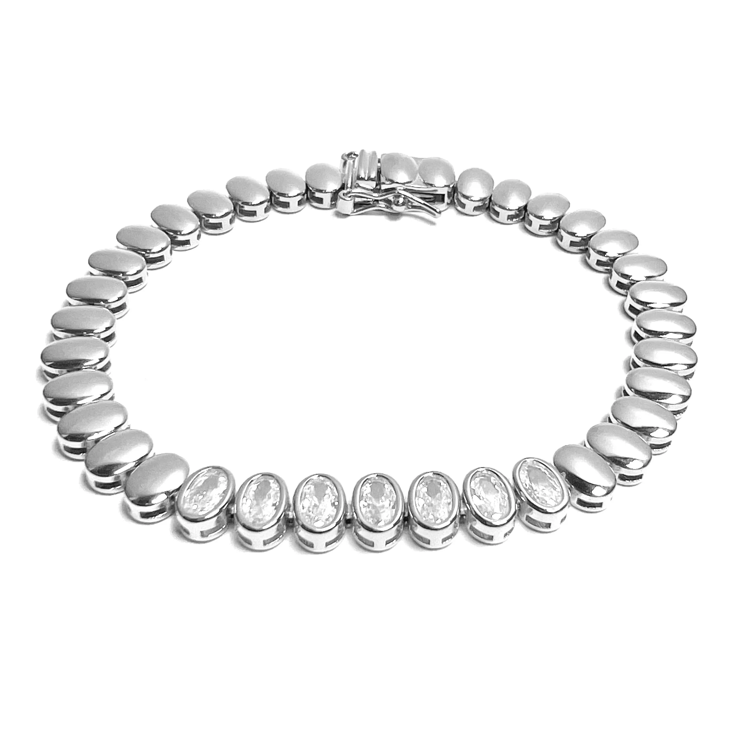 Oval Tennis Bracelet