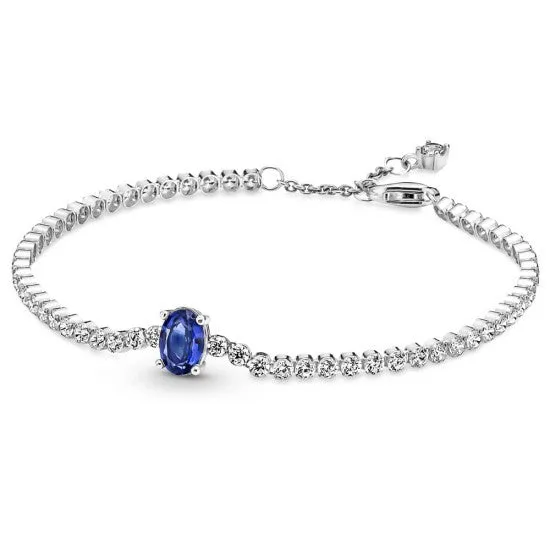 Pandora Blue Pave Tennis Bracelet