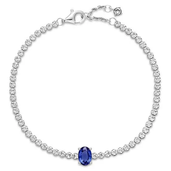 Pandora Blue Pave Tennis Bracelet