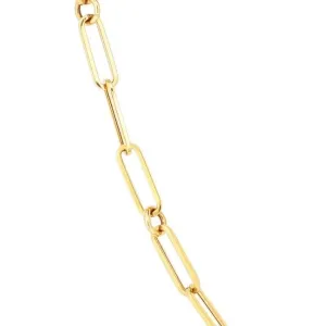 Paperclip Link Necklace
