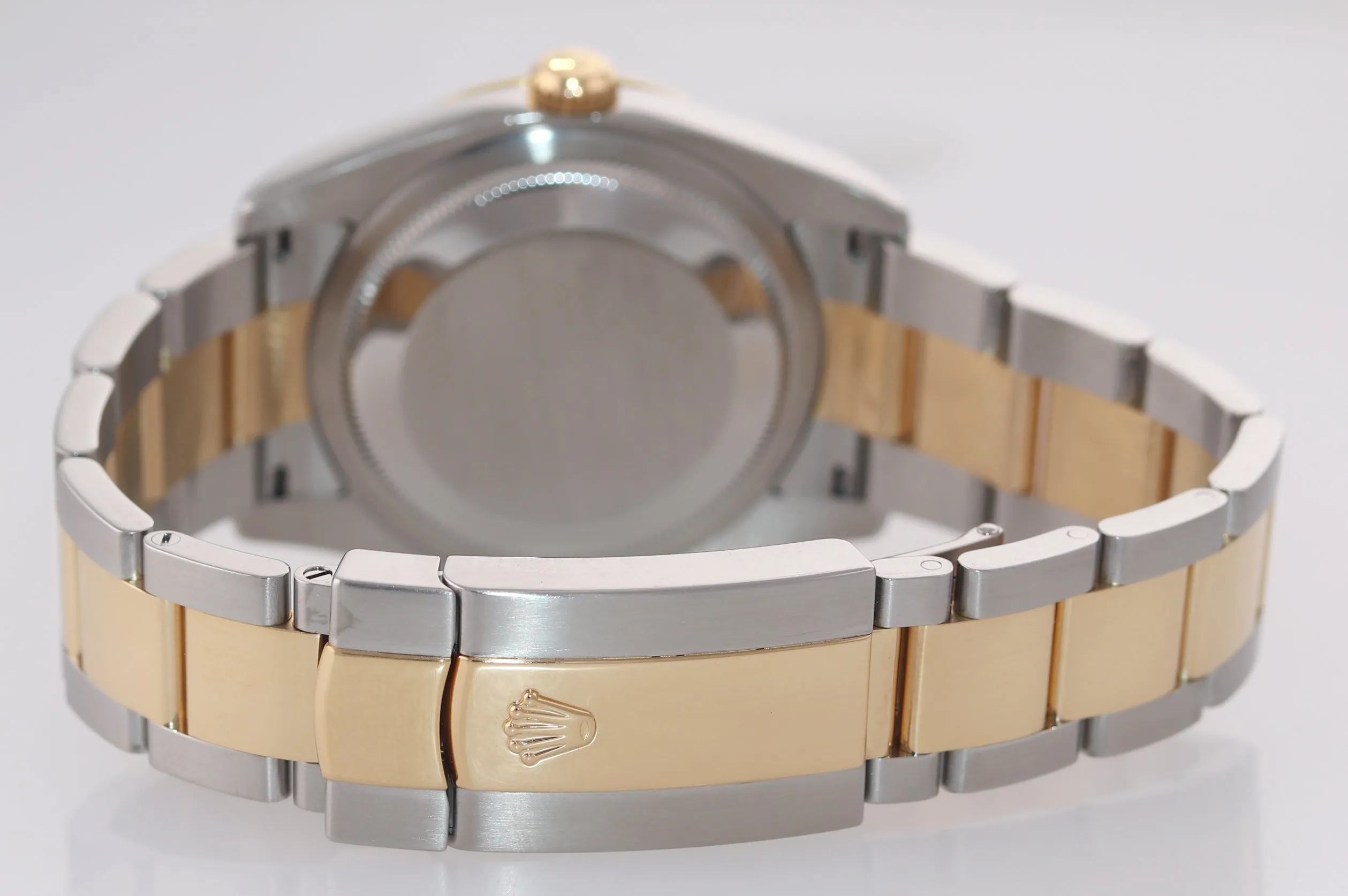 PAPERS Rolex DateJust 116263 Turn-O-Graph 36mm Thunderbird White Oyster Watch