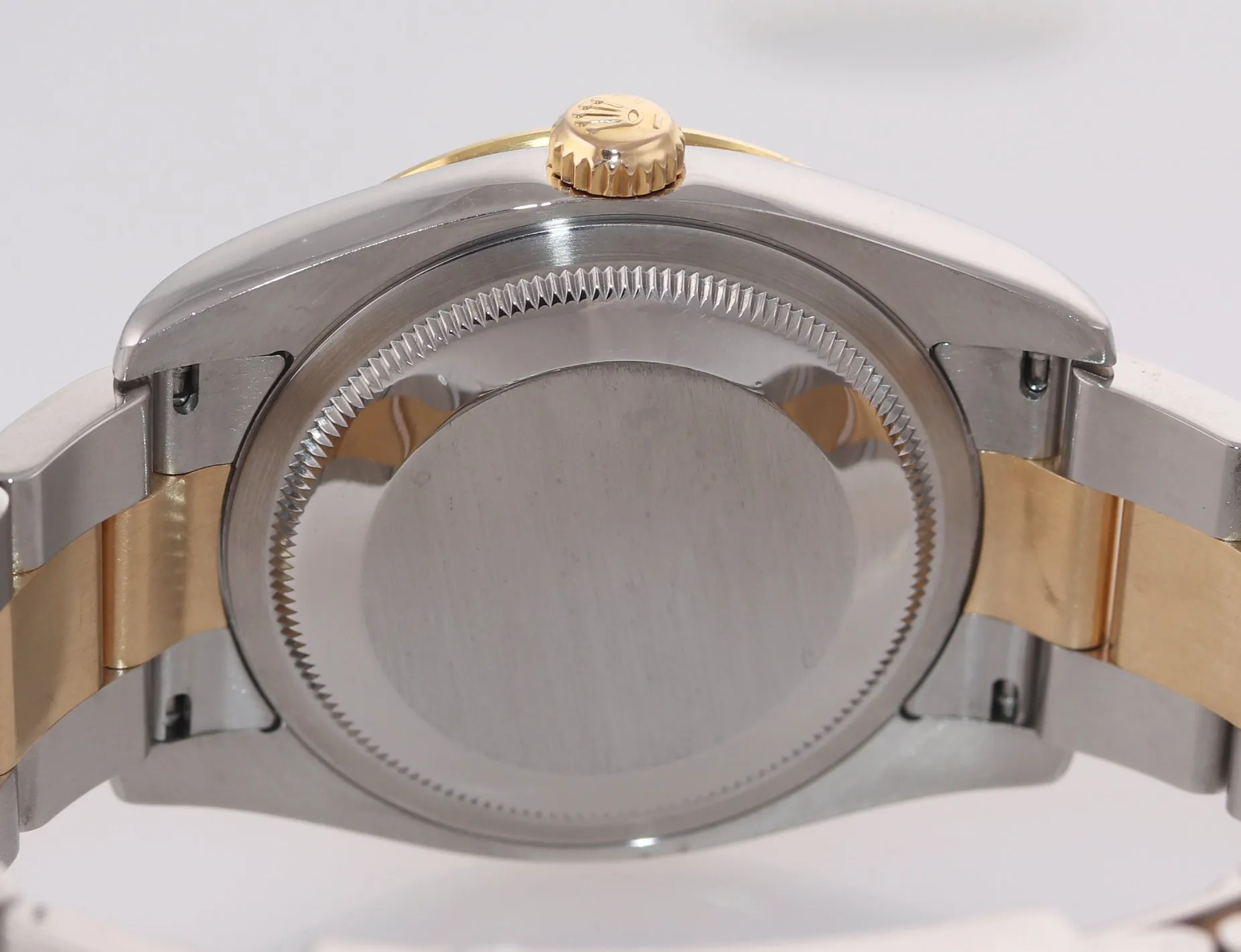 PAPERS Rolex DateJust 116263 Turn-O-Graph 36mm Thunderbird White Oyster Watch