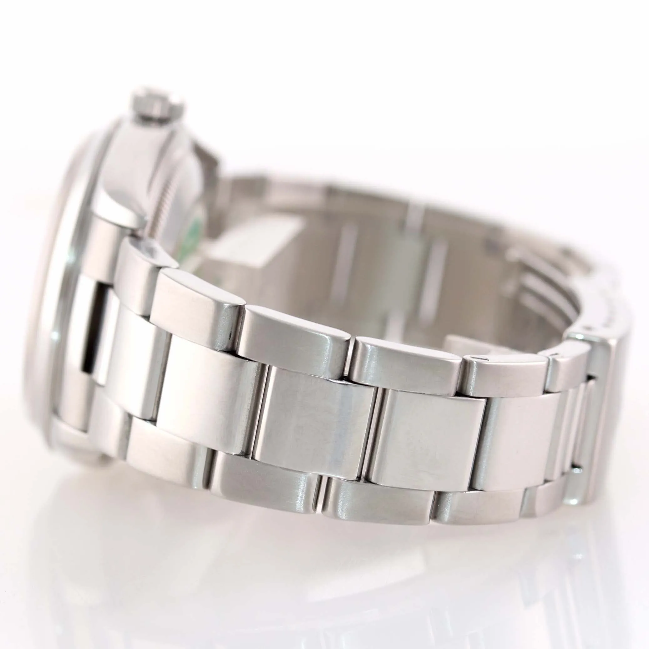 PAPERS Rolex DateJust 36mm 16200 Steel Silver Stick Dial Oyster Watch Box