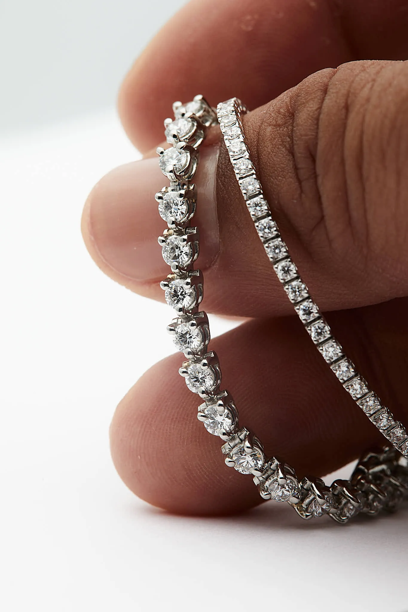 Petite tennis bracelet
