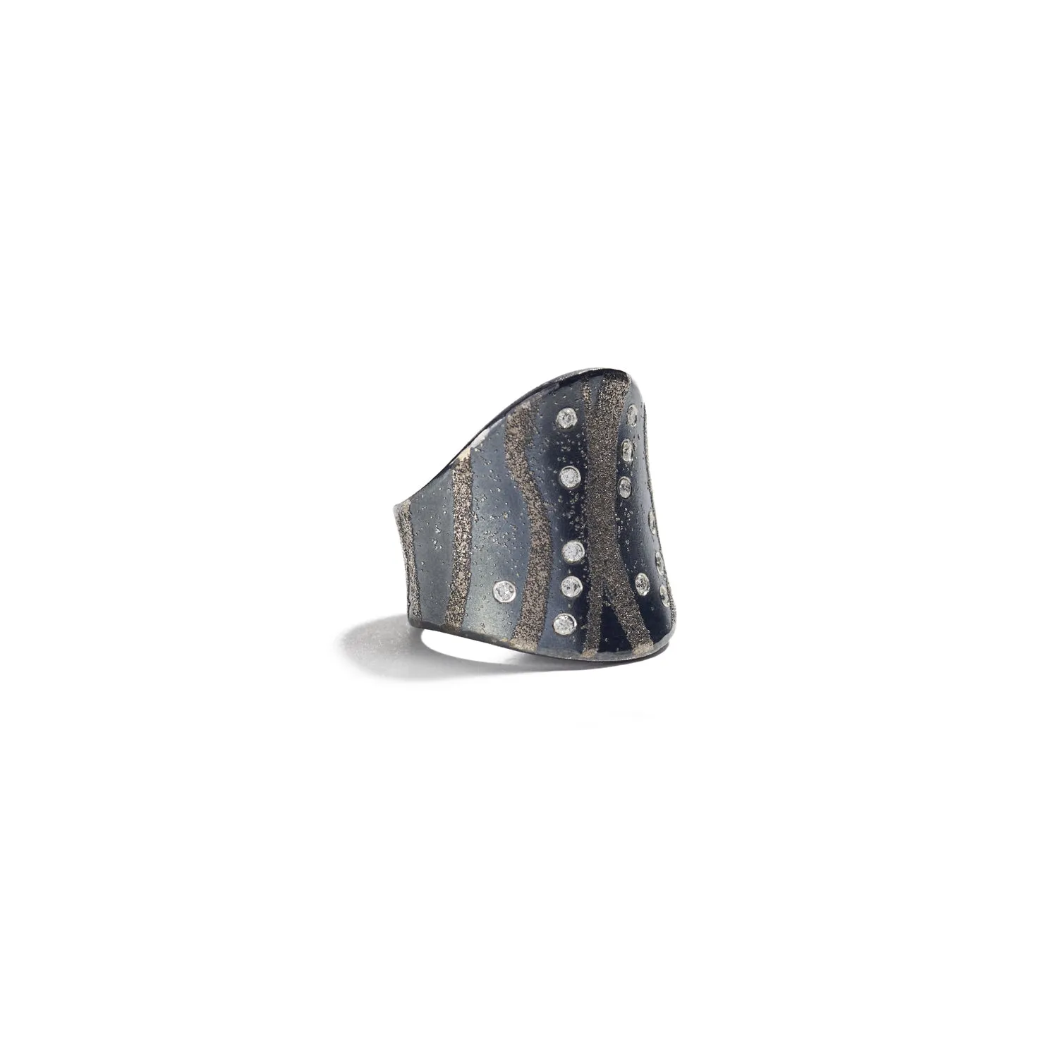 Platinum and Diamond Ring