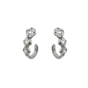 Platinum "Flora" Earrings
