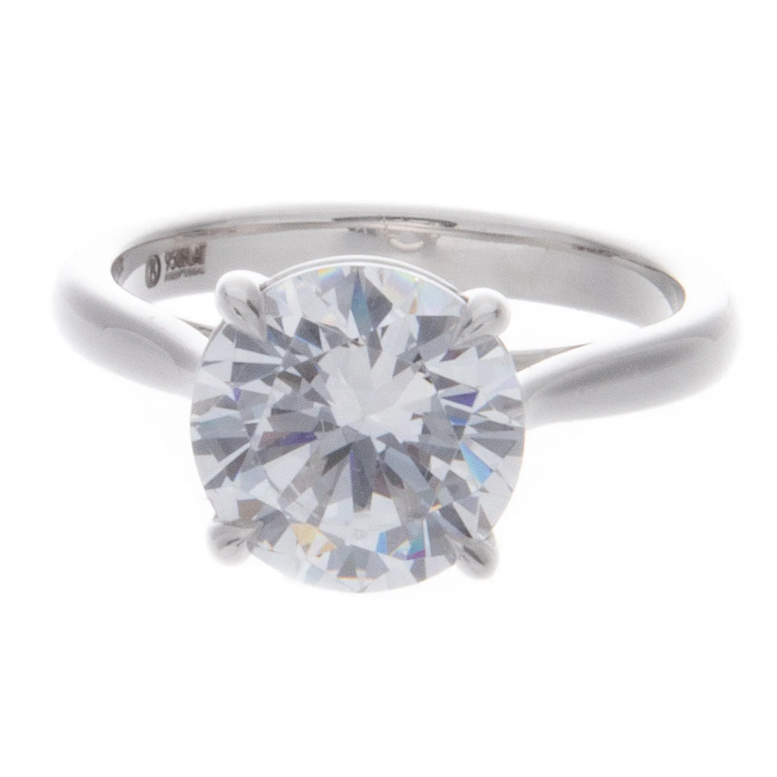 Platinum Solitaire Diamond Ring