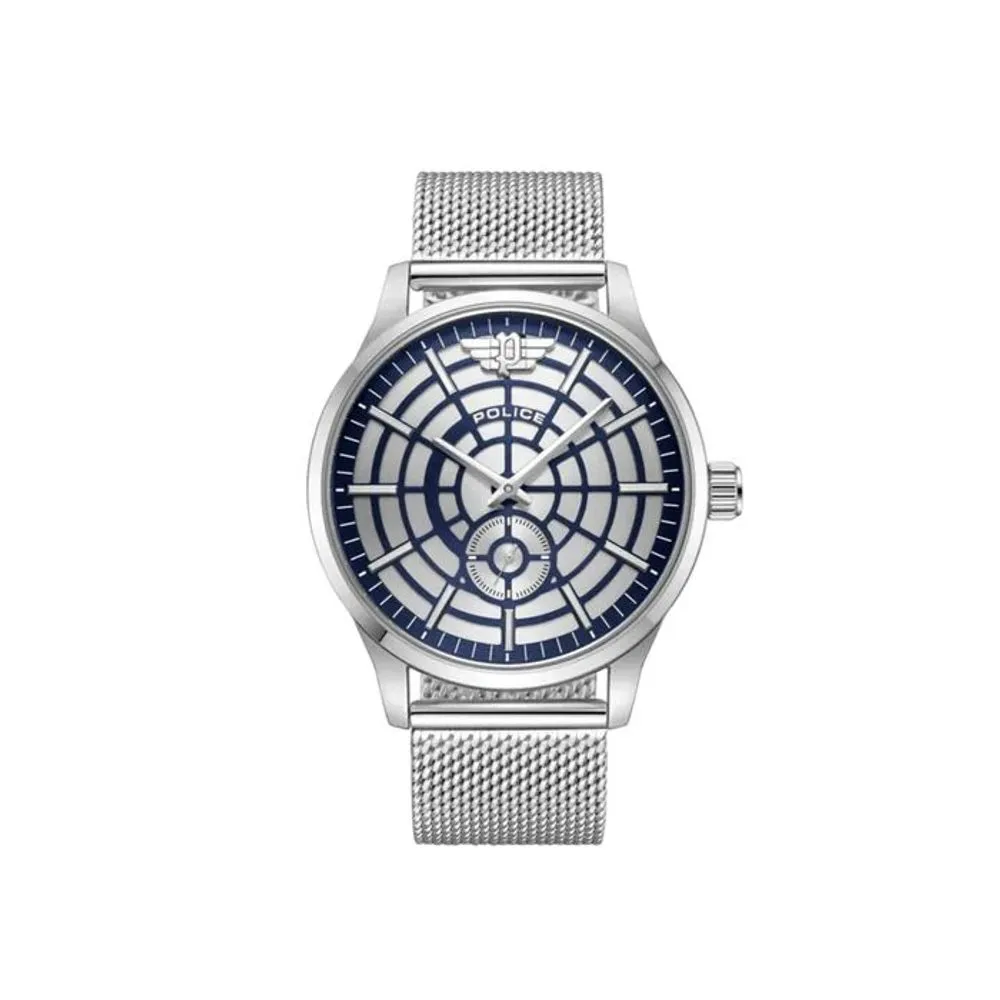Police Gray Stainless Steel Stainless Steel Watch
