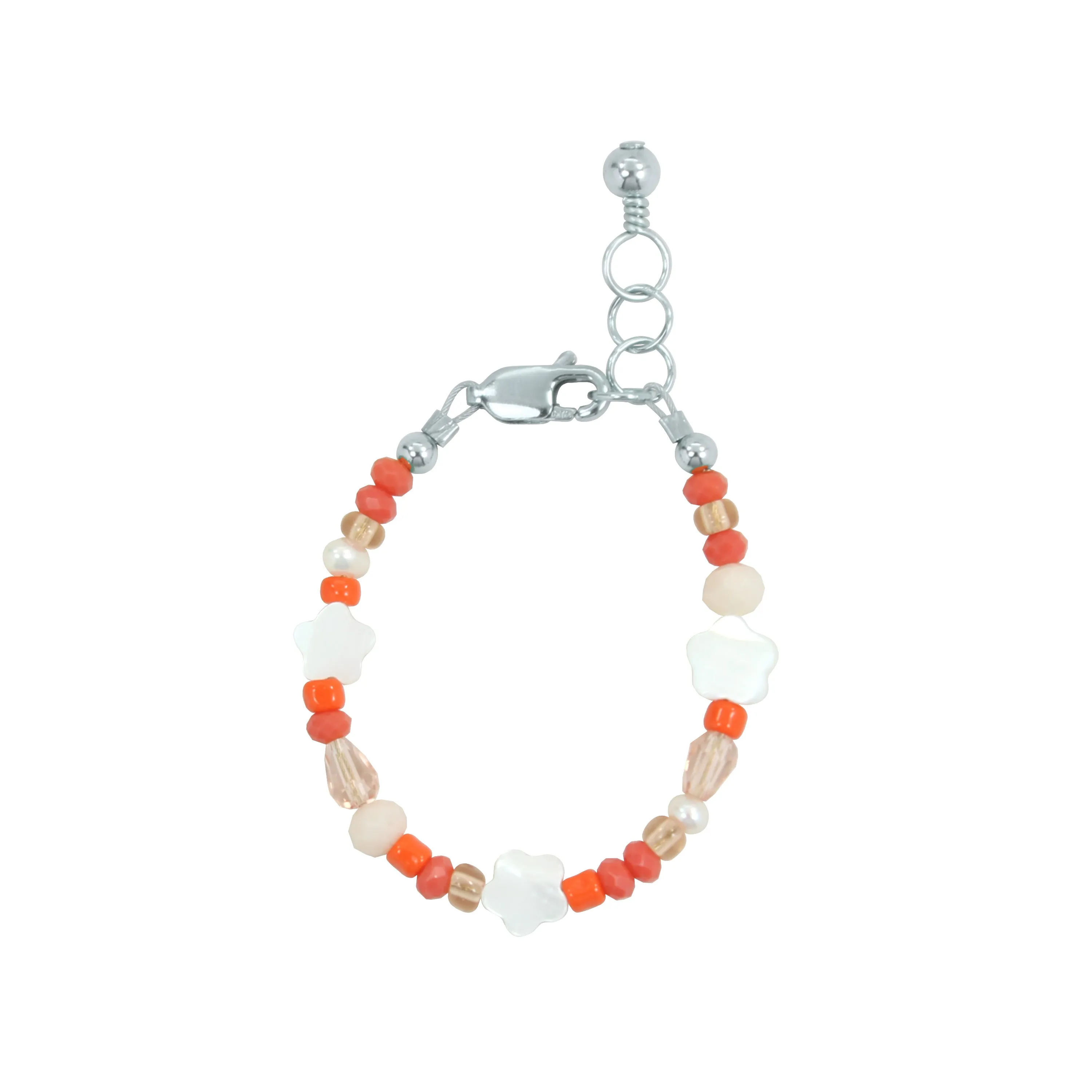 Poppy Baby Bracelet (2MM   4MM beads)