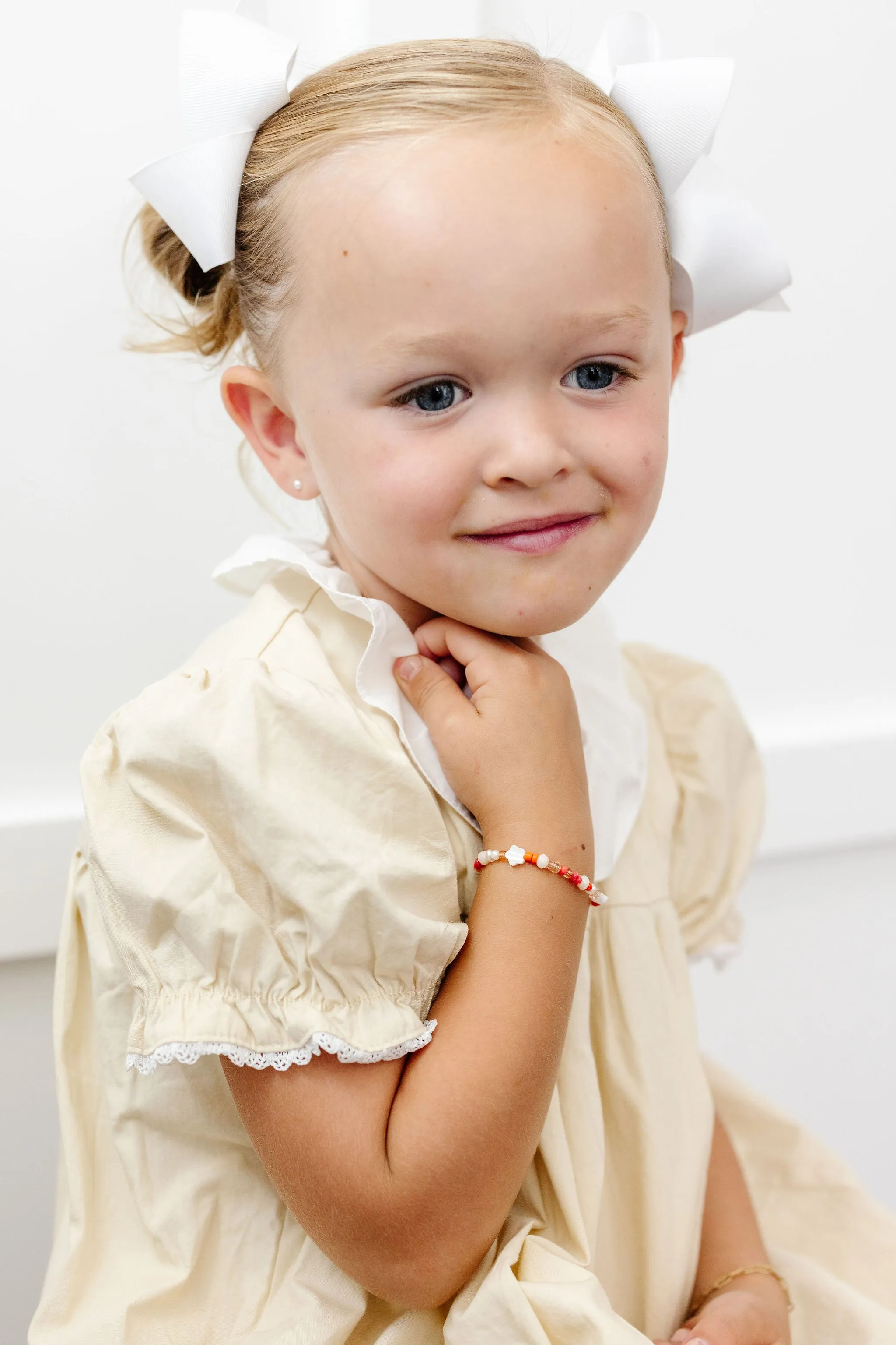Poppy Baby Bracelet (2MM   4MM beads)