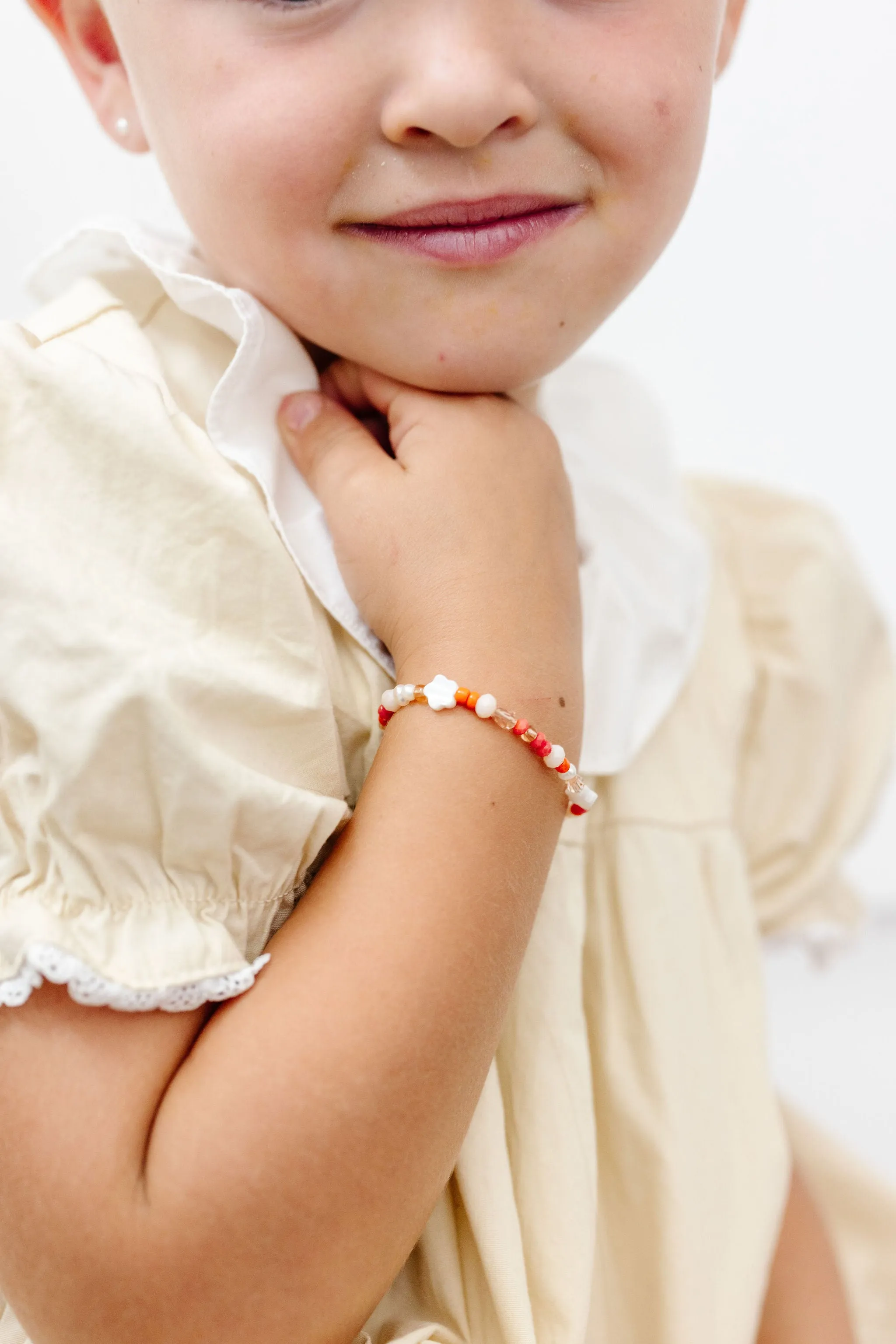 Poppy Baby Bracelet (2MM   4MM beads)