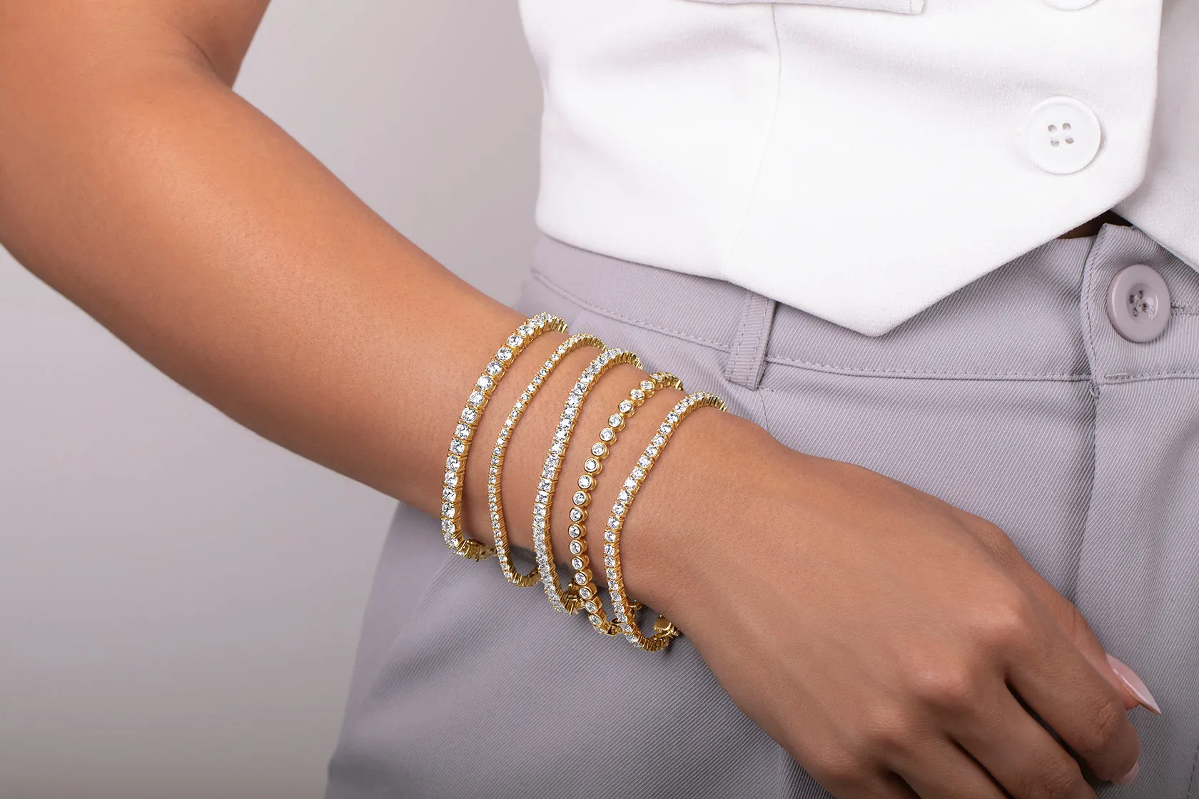Princess Tennis Bracelet