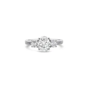 Promise 'Monarchy' Three Stone Ring (J)