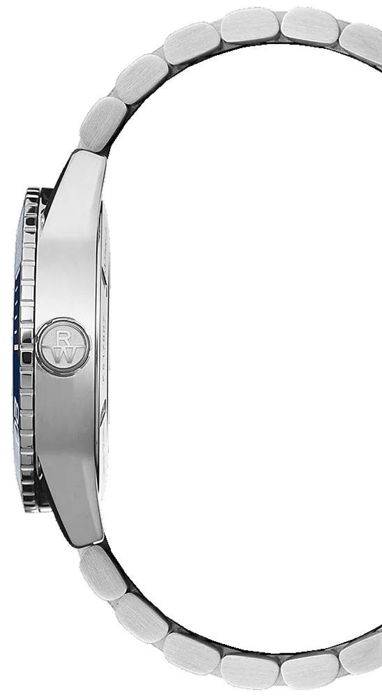 Raymond Weil Freelancer Automatic Stainless Steel Mens Diver Watch Silver Dial Calendar 2760-ST4-65001