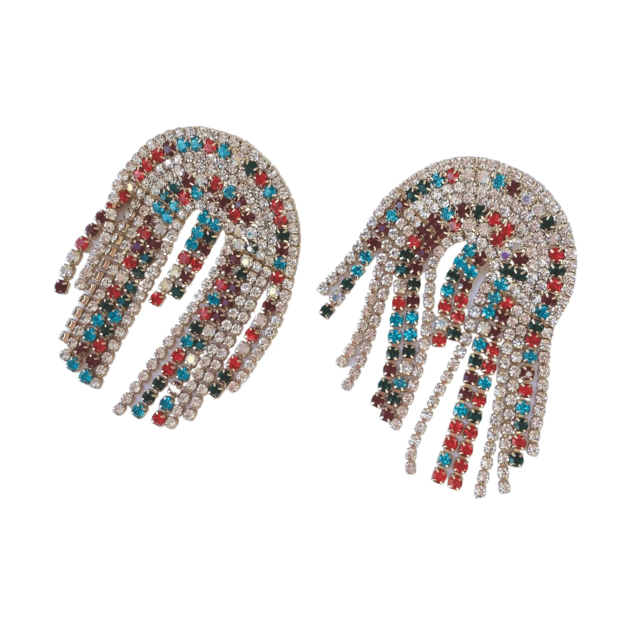 Retro diamond earrings