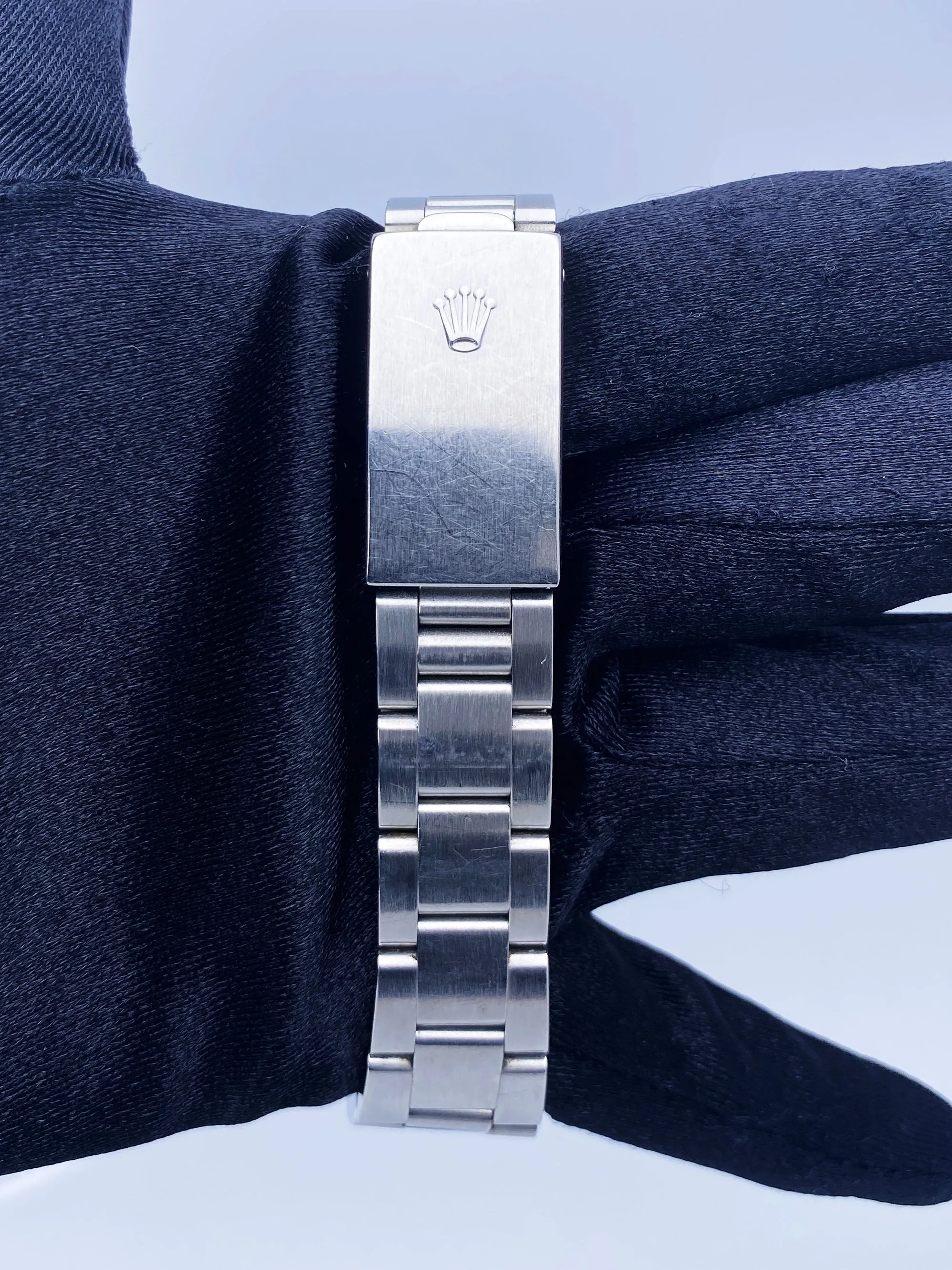 Rolex Air King Precision 14010 Blue Dial Mens Watch