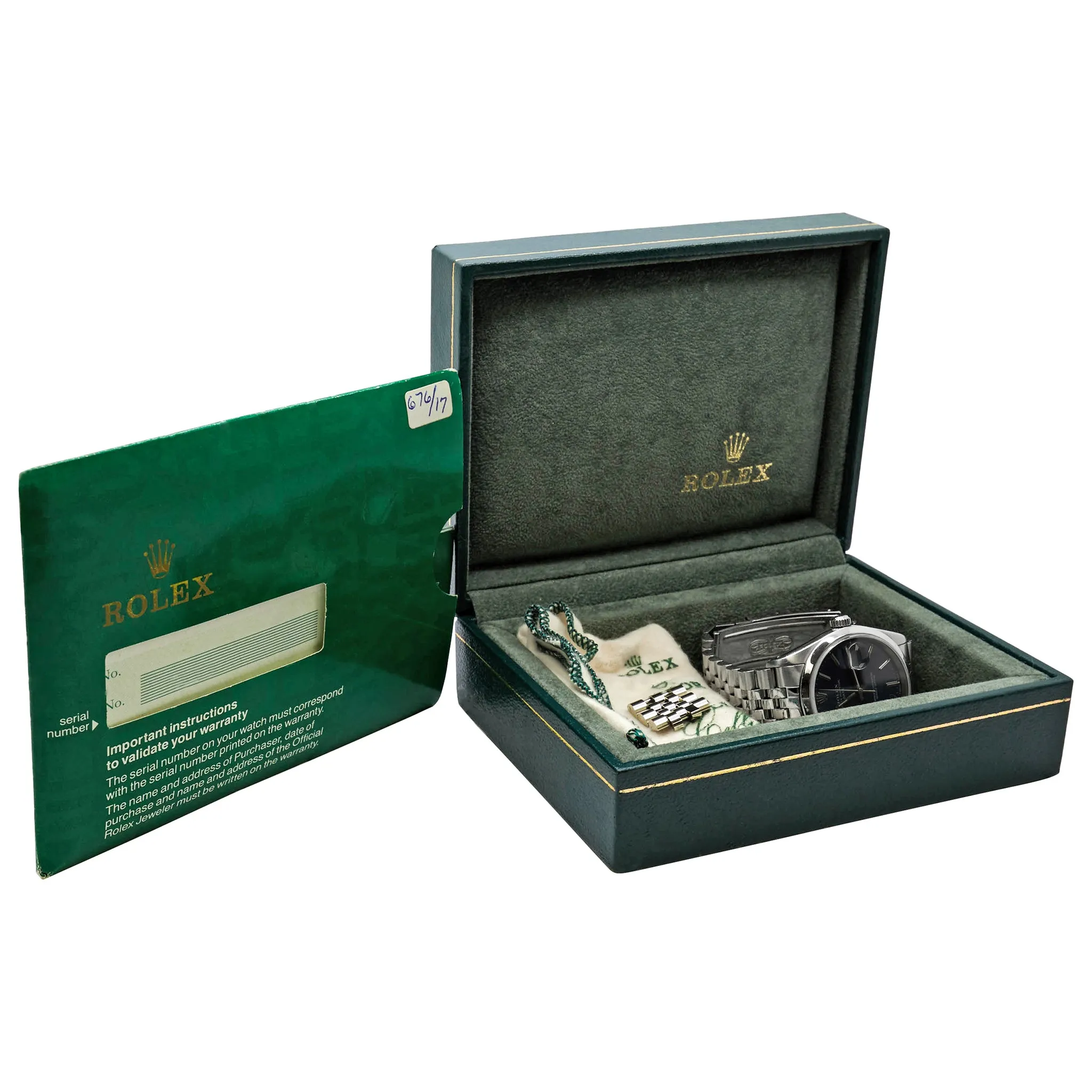 Rolex Date 15200 Blue Dial Automatic Watch