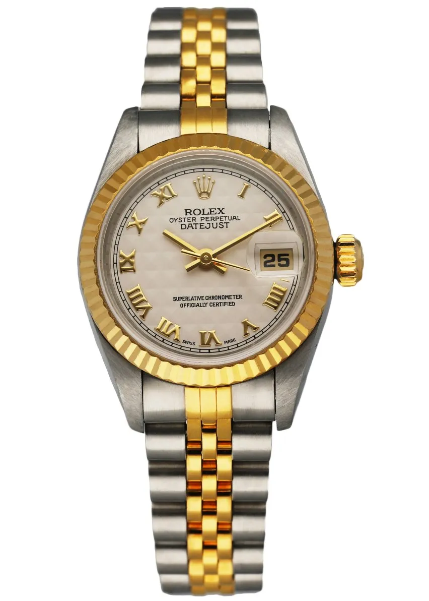 Rolex Datejust 69173  Pyramid Dial  Ladies Watch