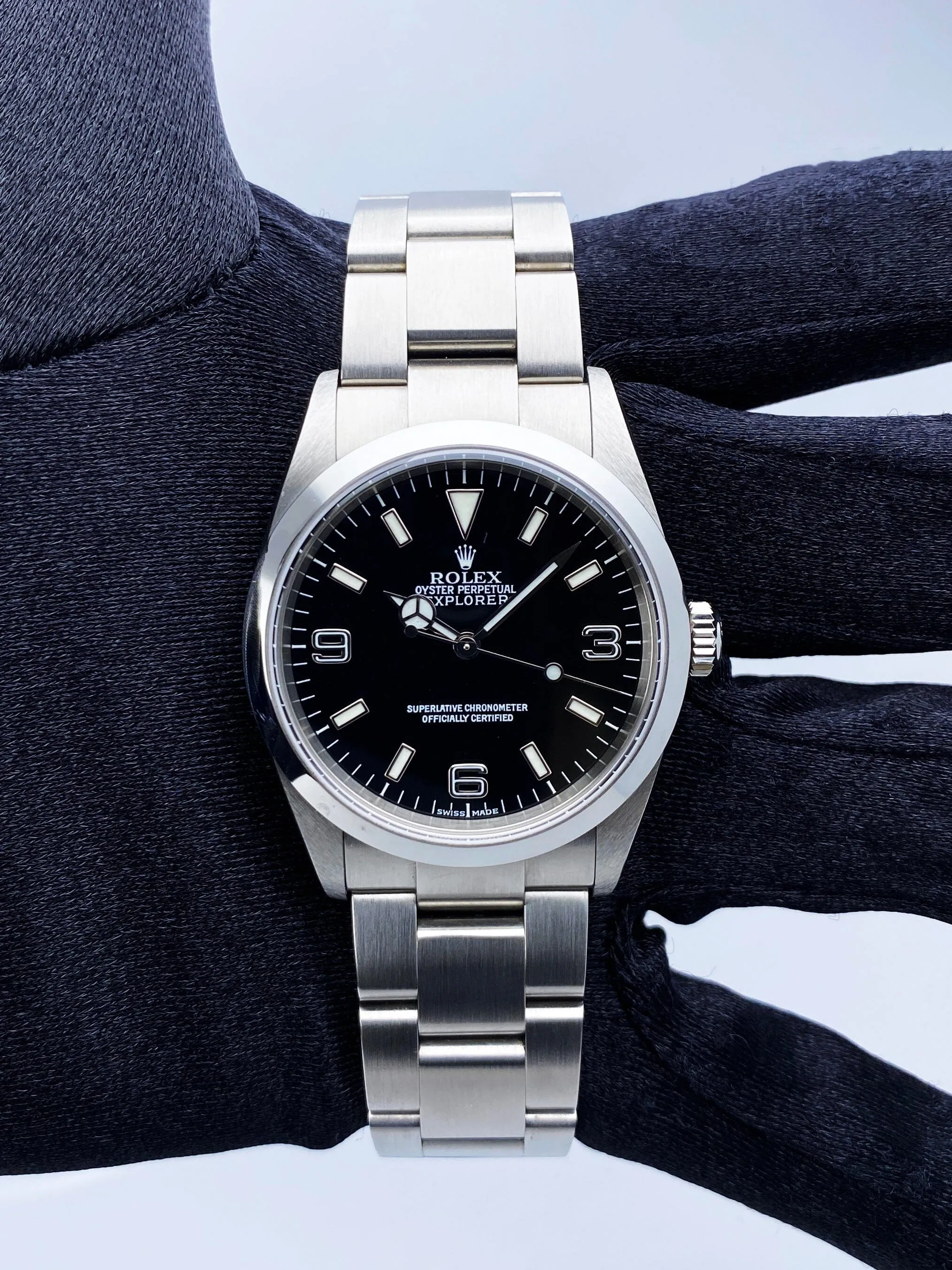 Rolex Explorer 114270 Stainless Steel Mens Watch