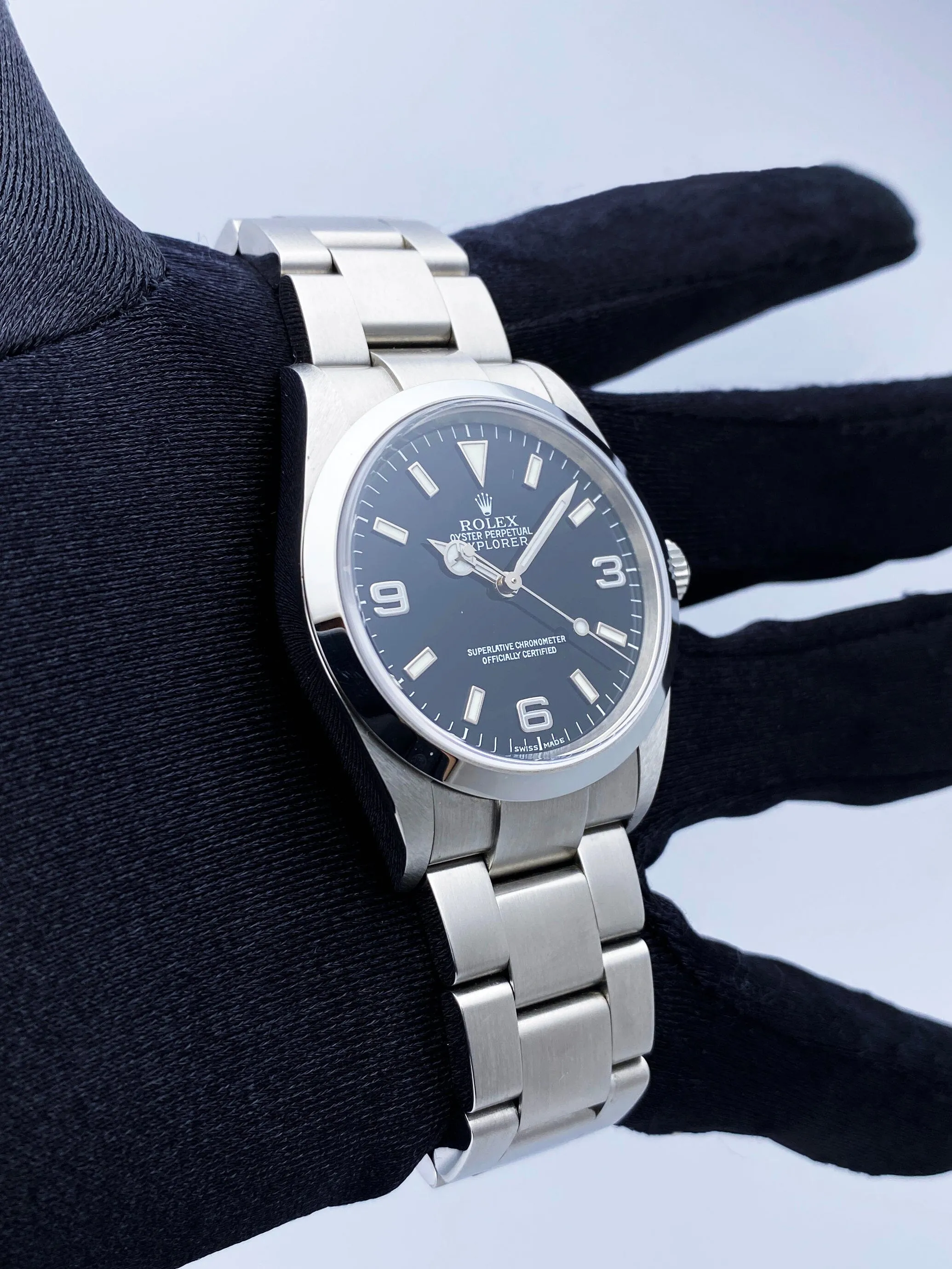 Rolex Explorer 114270 Stainless Steel Mens Watch